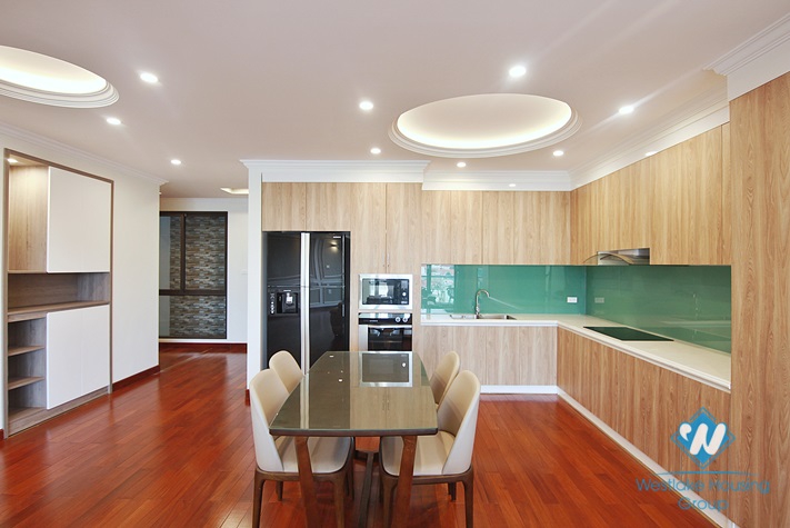 New apartment with 2 bedroom for rent in Yen Phu Village